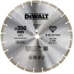 DEWALT Disc diamantat segmentat pentru beton si piatra, 350mmx25.4/20mm, DeWALT (DT40213-QZ) - bricolaj-mag Disc de taiere