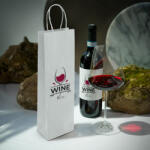 Label Print Sacose hartie personalizate cu maner rasucit, imprimare fata-verso, 14+8 x 39 cm, hartie alba 100g (PG810114567)