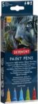 Derwent Liner Professional, 0.5 mm, pentru suprafete multiple, 5 buc/set, culori mate, varianta 2, Derwent 2305519