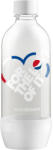 SodaStream Palack 1l Single Pack Pepsi Love Feher