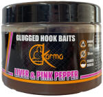 KARMA BAIT Glugged Boilies Liver&pink Pepper 20 Mm 250gr
