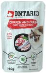 ONTARIO Cat Alutasak Chicken And Crab In Broth 80g
