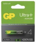 GP Batteries Ultra Plus Lr03 Alkali Elem Aaa, 4db Bliszter, B03114