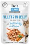 Brit Care Cat Fillets In Jelly Tender Turkey&shrimps 85g