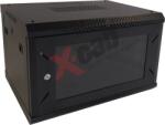 Xcab Cabinet metalic de perete 19, tip rack wallmount, 6U 600x450 mm, Xcab Negru Xcab-6U45S. 9004 (Xcab-6U45S.9004)