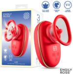 Engily Ross Lizer Vacuum Pump Licking Stimulator with Vibrations Red
