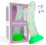 Engily Ross Dildox Glow-In-The-Dark Confetti Stars Liquid Silicone Dildo 17cm Dildo