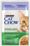 Cat Chow 26x85g PURINA Cat Chow Sterilised bárány & zöldbab aszpikos nedves macskatáp