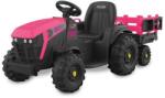 Jamara Toys Ride-on Traktor Super Load mit Anhänger 12V pink (460897) (460897)