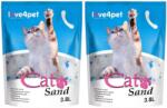  Cat Sand Szilikon macskaalom homok 2x3.8l