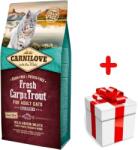 CARNILOVE Cat Fresh Carp&Trout Sterilizált felnőtteknek 6kg + MEGLEPETÉS A MACSKÁNAK