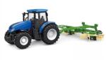 AMEWI RC Traktor boronával távirányítós munkagép (1.24) - Kék (22599) (22599)