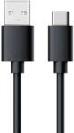 RealPower Datenkabel schwarz USB-A auf USB-C (255650) (255650)
