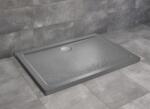 Radaway Cadita de dus dreptunghiulara, acrilica cu aspect de piatra, Radaway Doros D Stone Anthracite SDRD1390-01-64S (SDRD1390-01-64S)