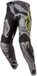 Alpinestars Motokrosové kalhoty Alpinestars Racer Tactical 2024 šedá camo-fluo žluto-černé (AIM171-0172)