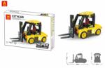 WANGE® 2889 | lego-kompatibilis autós építőjáték | 94 db építőkocka | Supercar sárga targonca (WH2889)