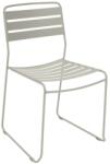 Fermob Világosszürke fém egymásra rakható kerti szék Fermob Meglepő (FB-1215-A5)