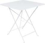 Fermob Bistro fehér fém összecsukható asztal 71 x 71 cm (FB-0244-01)