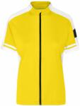 James & Nicholson (Daiber) Női kerékpáros póló JN453 - Napsárga | S (1-JN453-1710257)