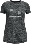 Under Armour UA Tech BL Twist SS-BLK Rövid ujjú póló 1380116-001 Méret YSM