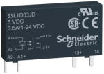 Schneider Electric Schneider SSL1D03BD SSL sorkapocs szilárdtestrelé, DC kapcsolás, 1NO, 1…24VDC, 3, 5A, 24VDC (SSL1D03BD)