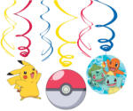 Pokémon Initial szalag dekoráció 6 db-os szett