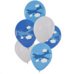  6 darabos latex lufi szett - Járművek - Repülő