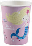 Amscan Mermaid, Sellő papír pohár 8 db-os 250 ml (DPA9903032A)