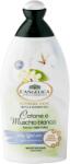 L'Angelica Gel de dus si spuma de baie - bumbac si mosc alb (500ml)