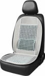 AMiO Husa scaun auto cu bile de masaj si suport lombar, dimensiuni 97 x 44 cm, culoare Gri