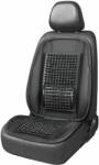 AMiO Husa scaun auto cu bile de masaj si suport lombar, dimensiuni 98 x 49 cm, culoare Neagra