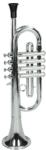 Reig Musicales Trompeta metalizata, 4 note (RG283) - edanco Instrument muzical de jucarie