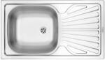Deante TECHNO Rozsdamentes mosogató, 1 medence + csepegtető, 760 x 435 mm