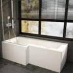 Sanica L alakú aszimmetrikus fürdőkád 170x70cm balos (500-AKK000LSHSL170070)