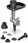 Bosch Mașină de tocat carne BOSCH Hunting Adventure MUZS6HA - 17008297, Capacitate 2kg/min, Carne fiartă sau crudă, pește sau legume, 3 site inox, Nu lasă gust sau miros, G1.5kg, Pentru Seri (MUZS6HA)