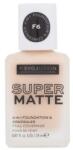 Revolution Relove Super Matte 2 in 1 Foundation & Concealer fond de ten 24 ml pentru femei F6
