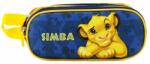 KARACTERMANIA Penar 3D Lion King Simba Rest cu 2 compartimente, 22x9.5x8 cm (KM03743) - babyneeds Penar