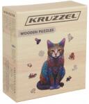 Kruzzel Дървен пъзел Kruzzel - Котка (KRU22878) - ozone
