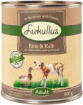 Lukullus Lukullus 11 + 1 gratis! 12 x 800 g Hrană umedă câini - Rață & Vițel