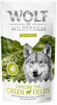  Wolf of Wilderness Wolf of Wilderness Preț special! 2 x 100 g Training Snackuri câini - Adult Explore the Green Fields" Pui & miel (2 g)