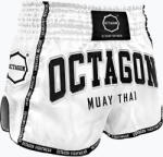 Octagon Pantaloni scurți de antrenament pentru bărbați Octagon Muay Thai white