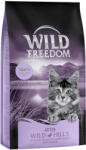 Wild Freedom 2kg Wild Freedom Kitten "Wild Hills" - kacsa, gabonamentes száraz macskatáp 15% árengedménnyel