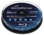 MediaRange Bluray 25GB 10pcs BD-RE Spindel 2x (MR501) (MR501)