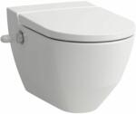 Laufen CLEANET NAVIA Bidés WC 'rimless', fali, mélyöblítésű, öblítőperem nélkül, ülökével és tetővel ami levehető Fehér LCC Active bevonattal H820601A007171 (H820601A007171)