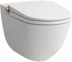 Laufen CLEANET RIVA Bidés WC, rimless, fali, mélyöblítésű, perem nélküli, ülőkével Fehér H8206917640001 (H8206917640001)