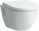Laufen LAUFEN PRO Fali WC, perem nélküli, mély öblítésű, hagyományos rögzítéssel Matt Fehér H8209647570001 (H8209647570001)
