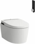 Laufen CLEANET ALVIA Bidé funkciós WC, fali, mélyöblítésű, perem nélküli, fűthető ülőkével Fehér LCC bevonattal H8211604000001 (H8211604000001)