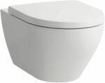 Laufen MODERNA S Fali WC 'design', öblítőperem nélkül, mélyöblítéssel, halk öblítéssel Fehér H8215410000001 (H8215410000001)