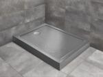 Radaway Cadita de dus dreptunghiulara, acrilica cu aspect de piatra, Radaway Doros F Compact Stone Anthracite SDRFP1280-05-64S (SDRFP1280-05-64S)