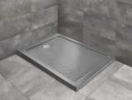 Radaway Cadita de dus dreptunghiulara, acrilica cu aspect de piatra, Radaway Doros F Stone Anthracite SDRF1490-01-64S (SDRF1490-01-64S)